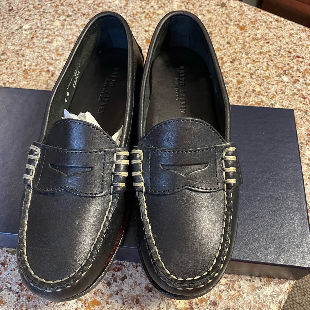 Ralph Lauren leather loafers